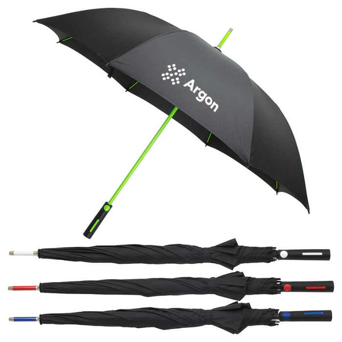 Large golf umbrella with double canopy - Image 2